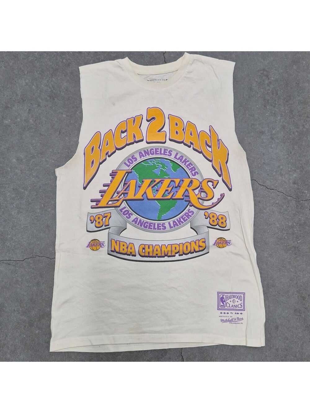 Mitchell & Ness LA Lakers Sleeveless T Shirt